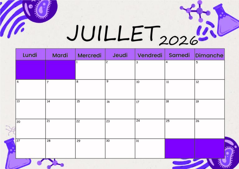 Modèle 5 Juillet 2026