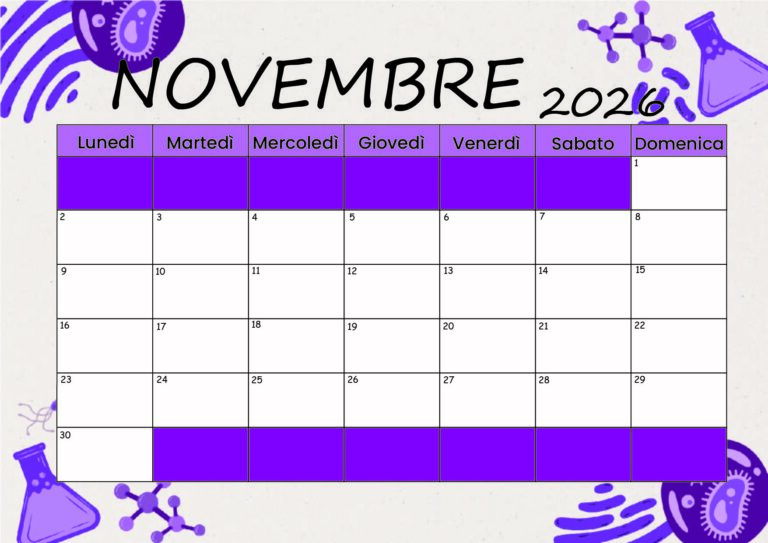 Modello 5 Novembre 2026