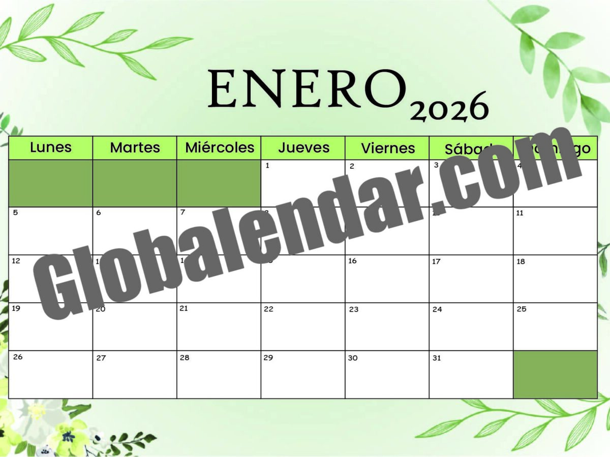 Calendario Premium - Nature