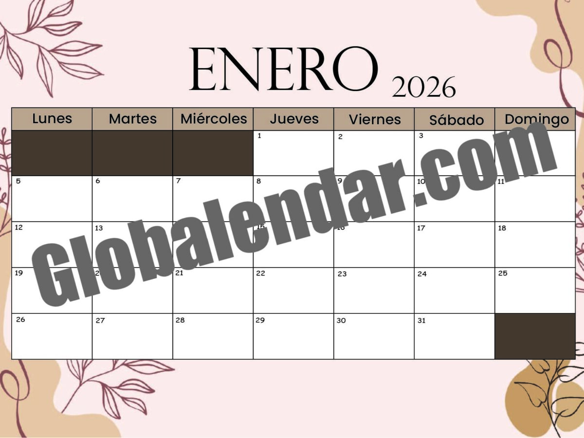 Calendario Premium - Botanical