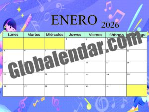 Calendario Premium - Music Vibes
