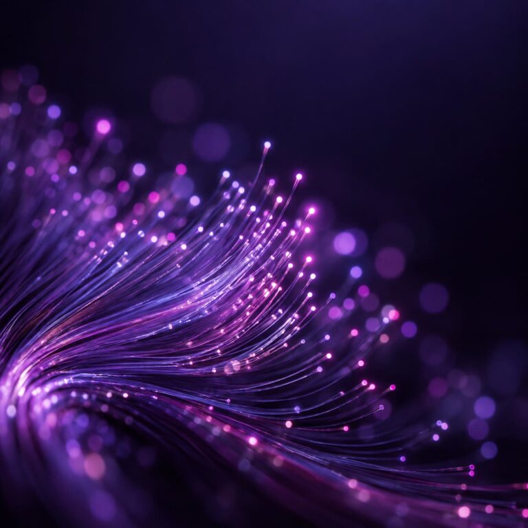 Fondo de pantalla aesthetic morado fibra optica violeta