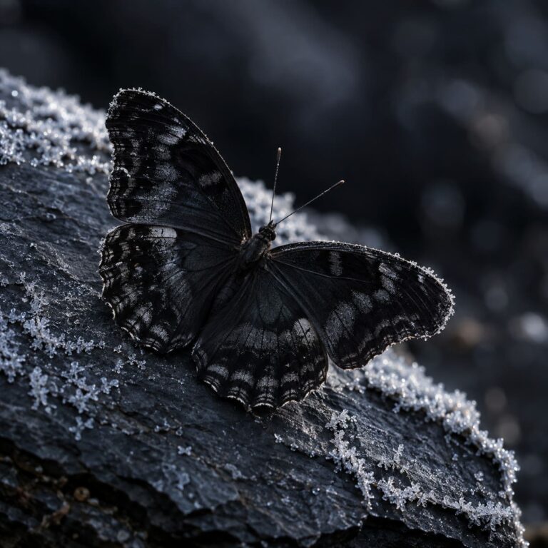Fondo de pantalla aesthetic negro mariposa pizarra