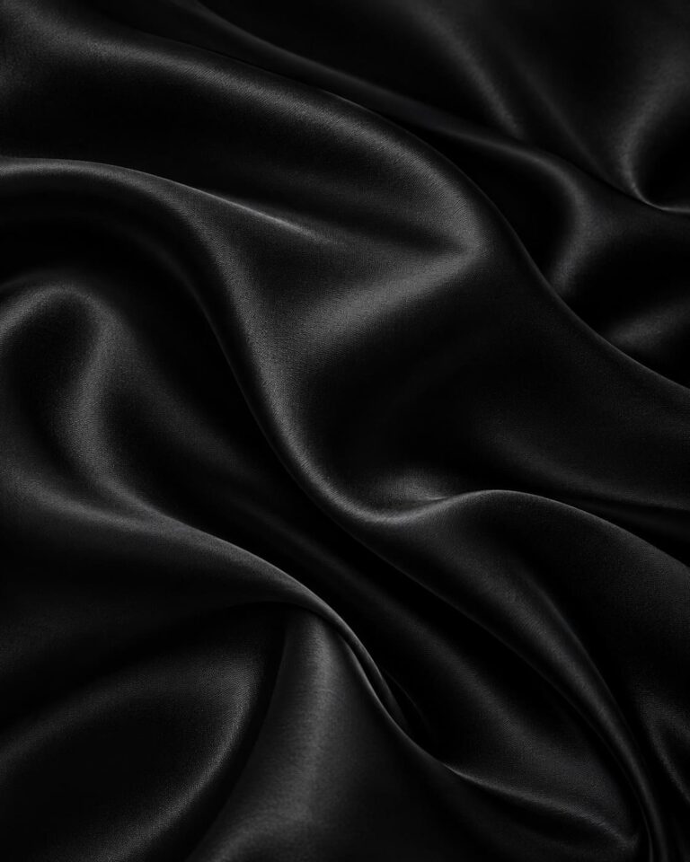 Fondo de pantalla aesthetic negro saten ondulado