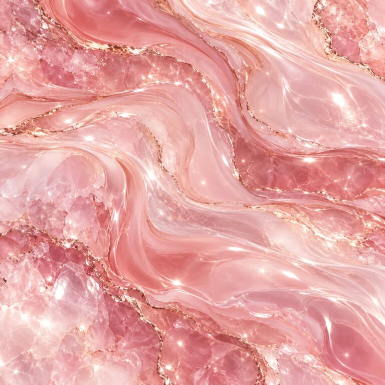 Fondo de pantalla aesthetic rosa cristal abstracto