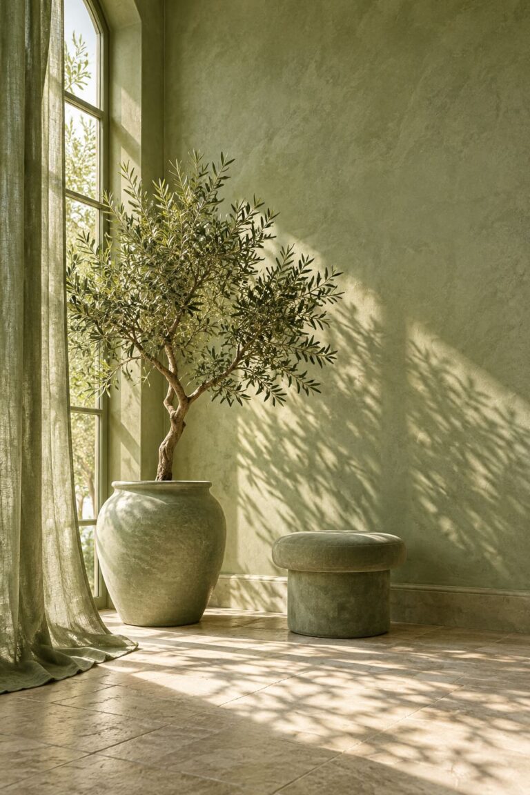 Fondo de pantalla aesthetic verde ventana salvia