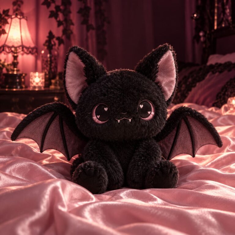 Fondo de pantalla e girl murcielago peluche rosa