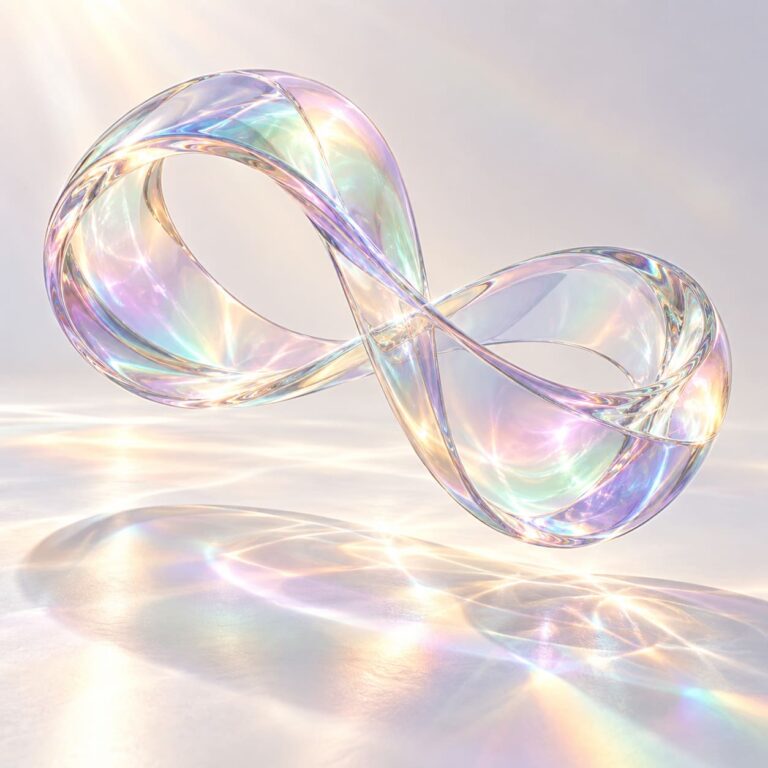 Fondo de pantalla para pc aesthetic cristal iridiscente