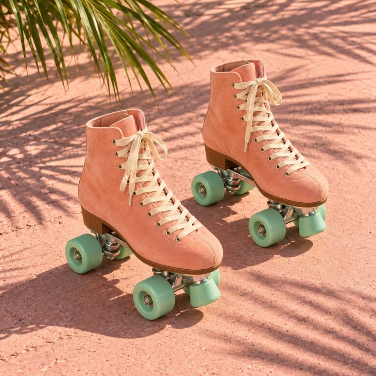 Fondo de pantalla vsco girl patines melocoton