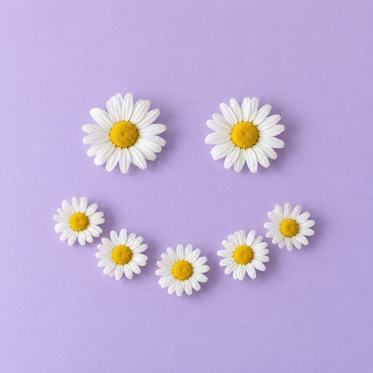 Fondo de pantalla vsco girl sonrisa de margaritas