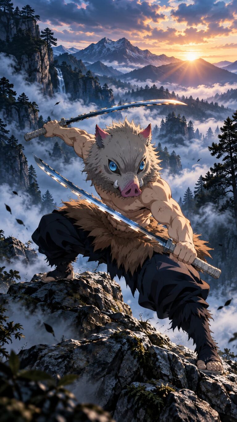 Inosuke acantilado amanecer