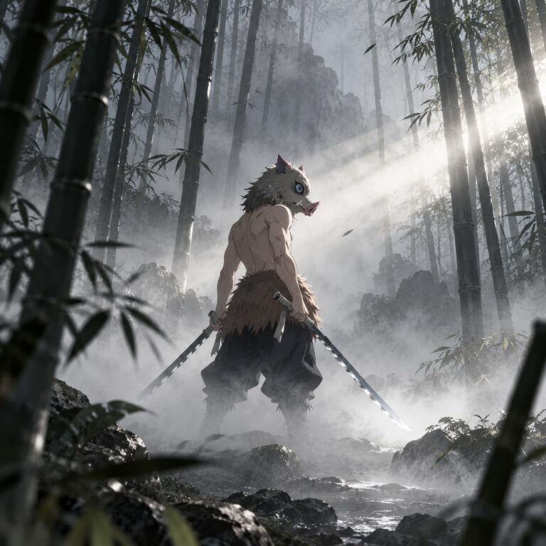 Inosuke bambu niebla