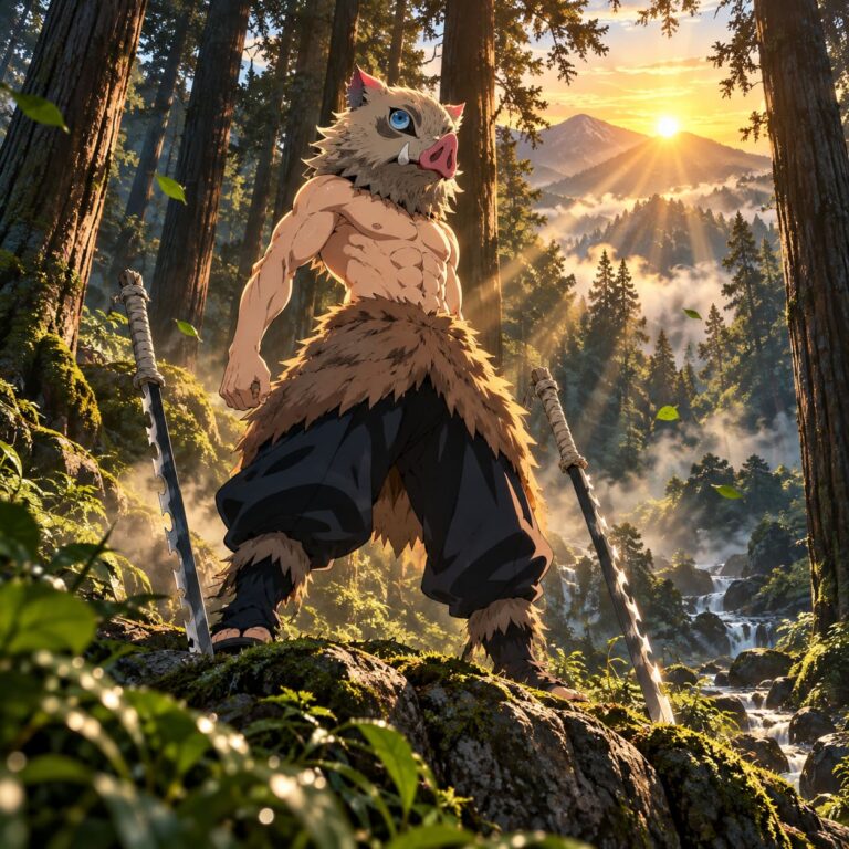 Inosuke bosque amanecer