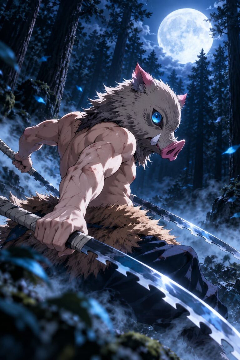 Inosuke bosque luna azul