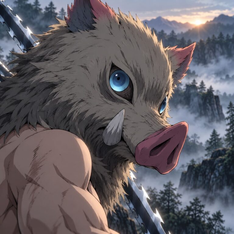 Inosuke mascara amanecer
