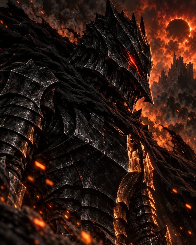 Fondo de pantalla berserk armadura brasas