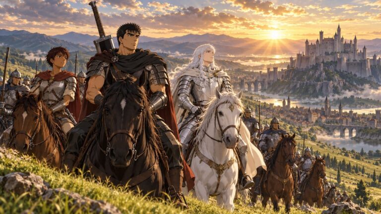 Fondo de pantalla berserk banda del halcon