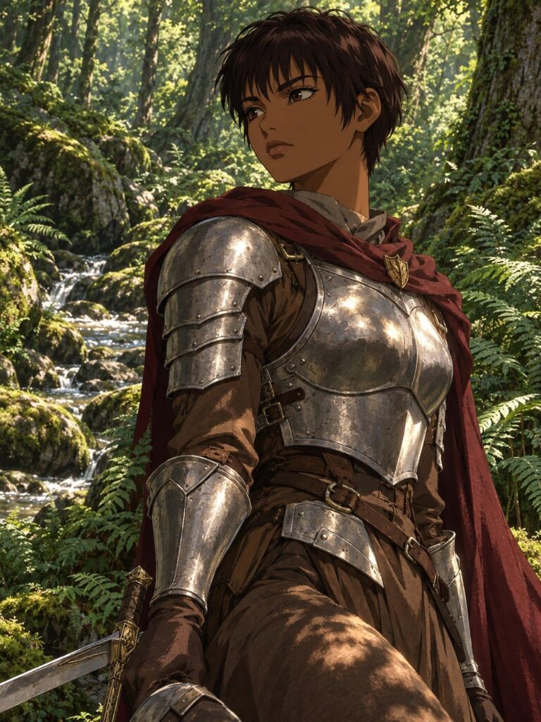 Fondo de pantalla berserk casca bosque