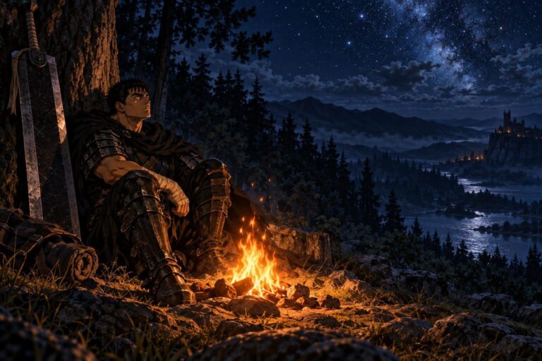 Fondo de pantalla berserk guts hoguera