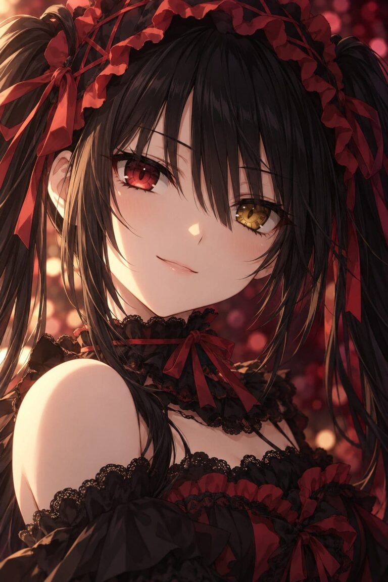 Fondo de pantalla de kurumi retrato