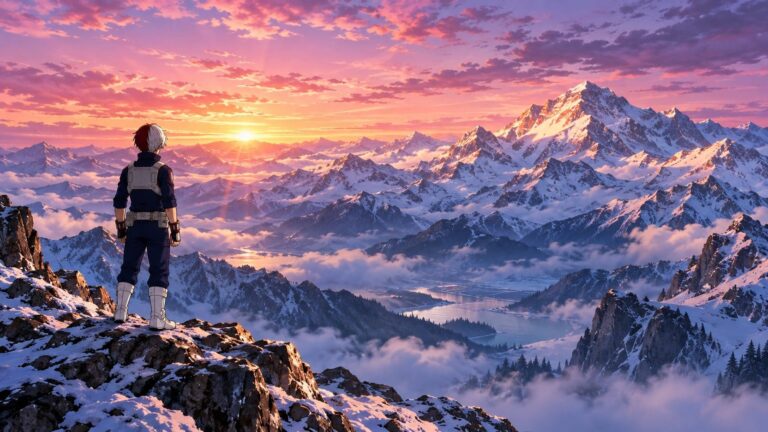 Fondo de pantalla de todoroki cordillera