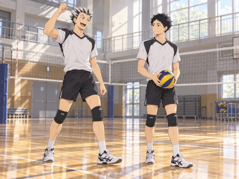 Fondo de pantalla haikyuu bokuto akaashi