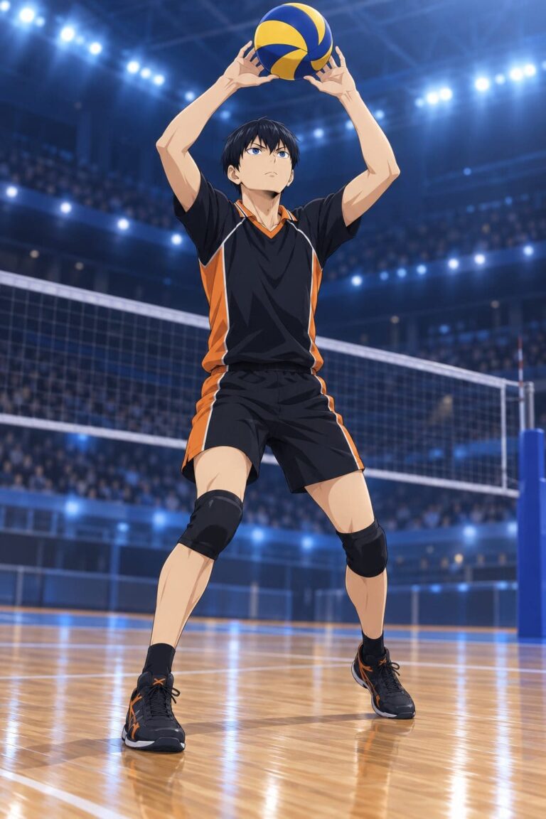Fondo de pantalla haikyuu kageyama pase