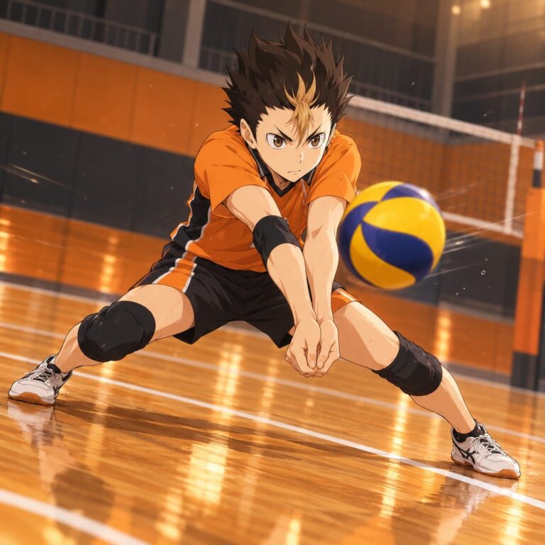 Fondo de pantalla haikyuu nishinoya recepcion