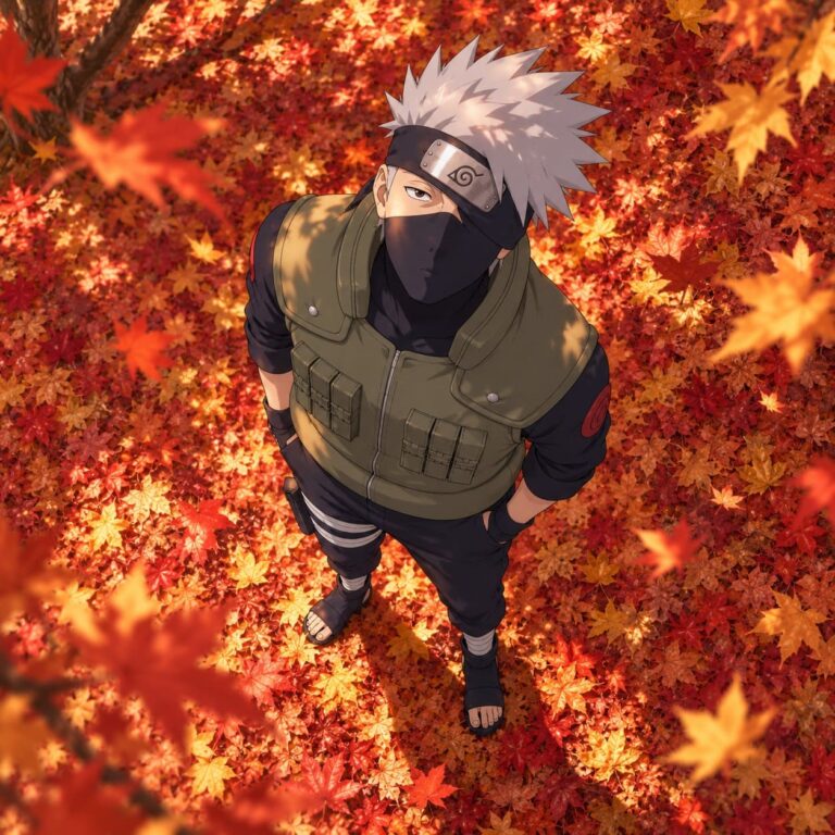 Fondo de pantalla kakashi otono