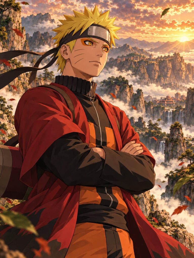 Fondo de pantalla naruto modo sabio