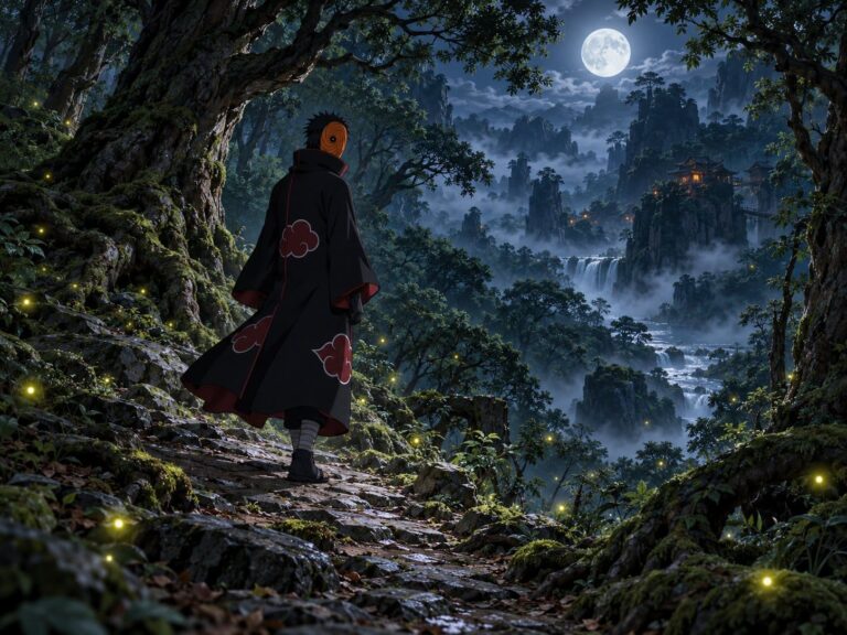 Fondo de pantalla obito bosque