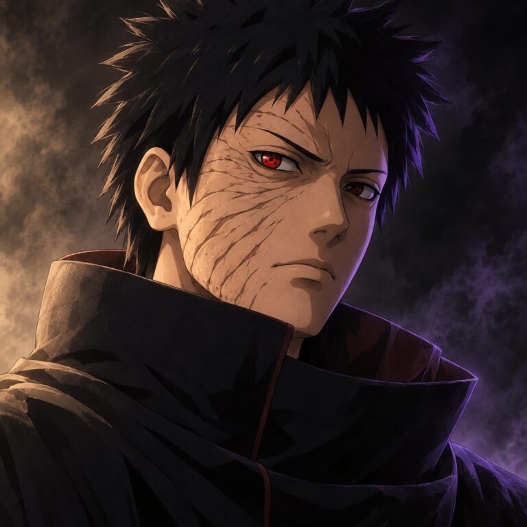 Fondo de pantalla obito retrato sin mascara