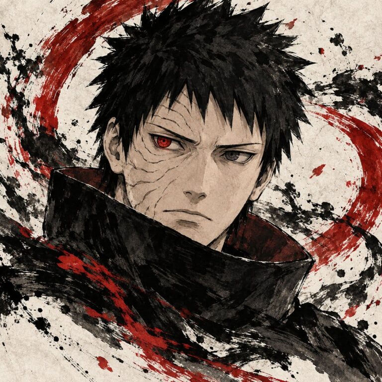 Fondo de pantalla obito tinta