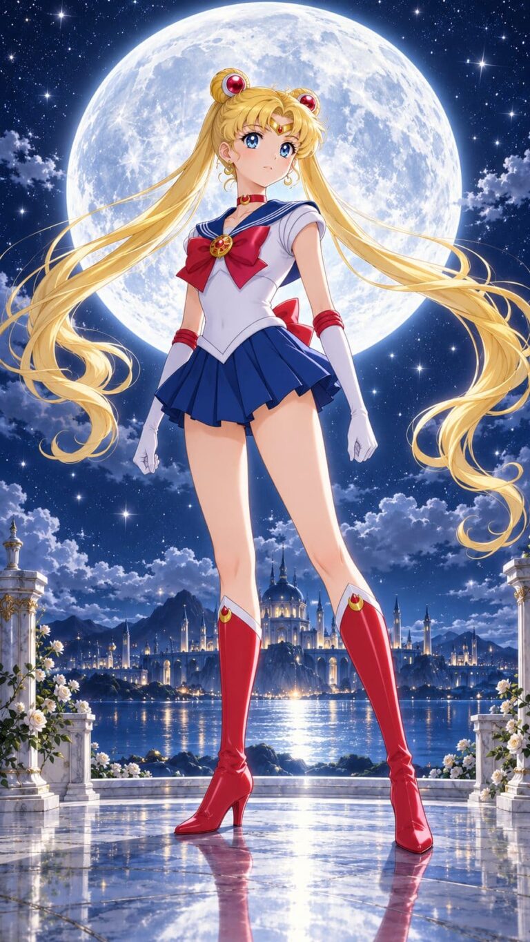 Fondo de pantalla sailor moon luna llena