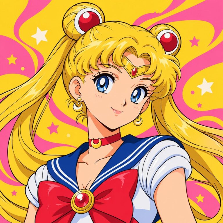 Fondo de pantalla sailor moon retrato pop