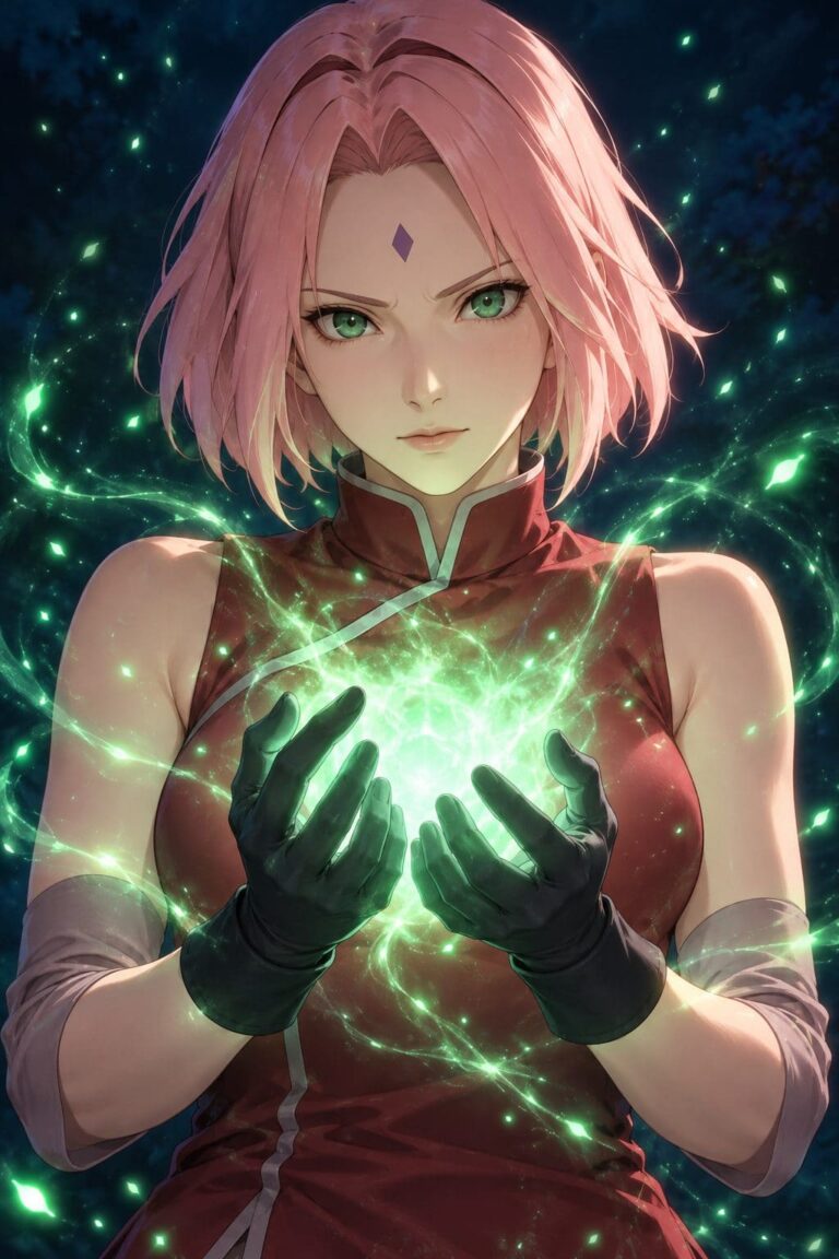 Fondo de pantalla sakura chakra medico