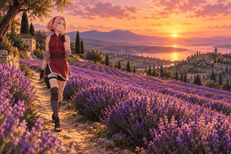 Fondo de pantalla sakura lavanda