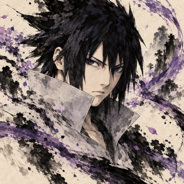Fondo de pantalla sasuke tinta