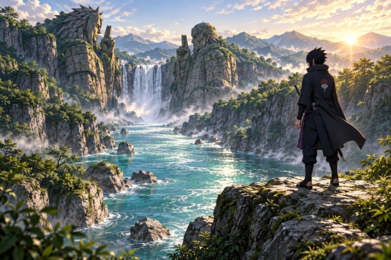 Fondo de pantalla sasuke valle del fin