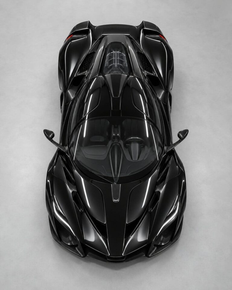Fondos carros superdeportivo negro estudio