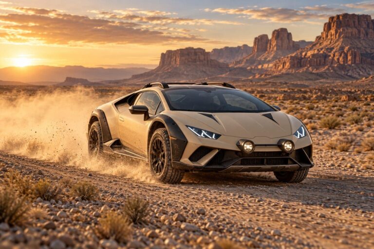 Fondos de lamborghini sterrato arena desierto