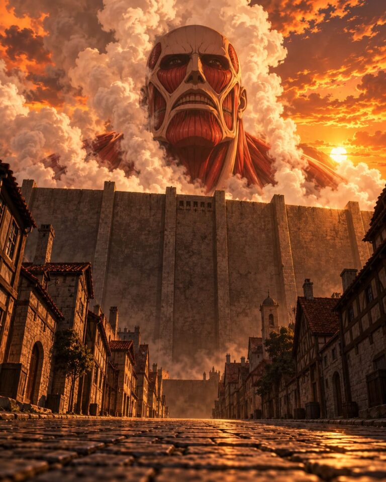 Fondos de pantalla attack on titan titan colosal muralla