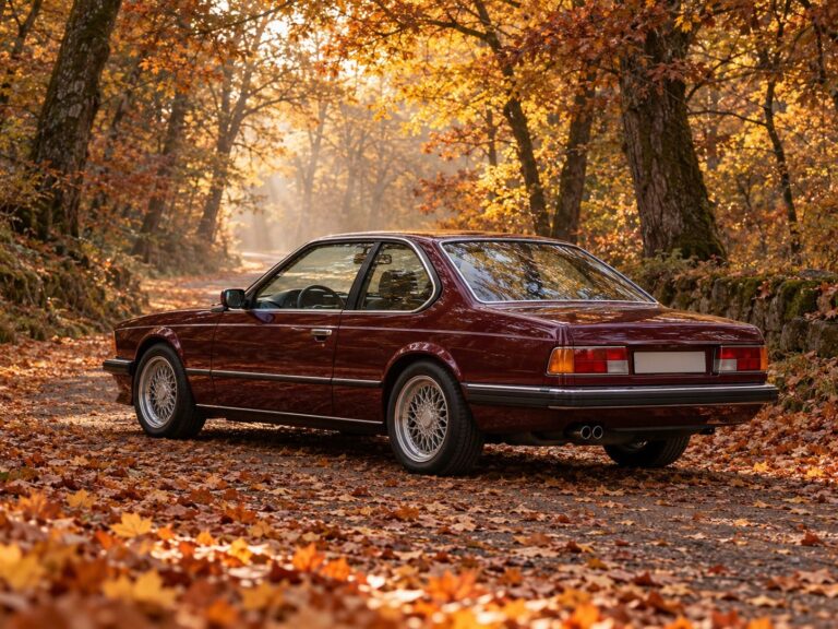 Fondos de pantalla bmw bosque otonal
