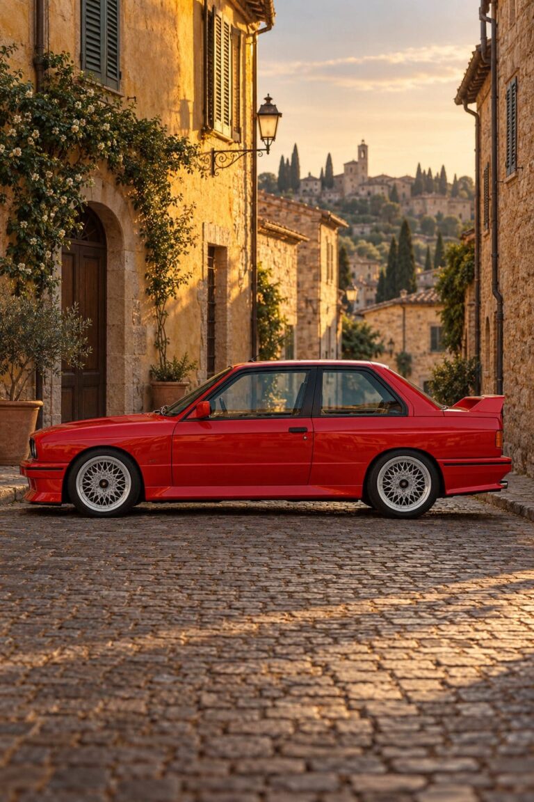 Fondos de pantalla bmw clasico rojo