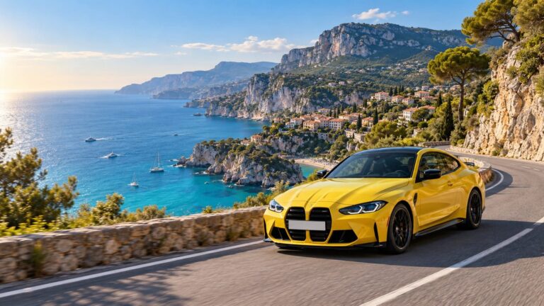 Fondos de pantalla bmw costa amarillo