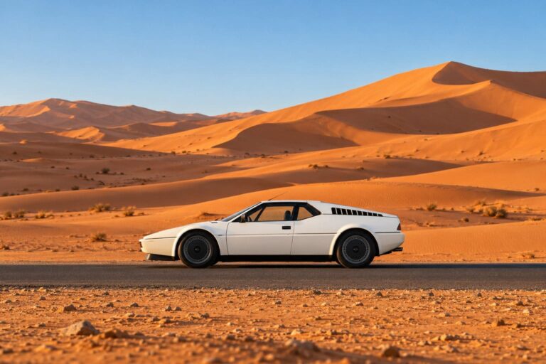 Fondos de pantalla bmw m1 dunas desierto