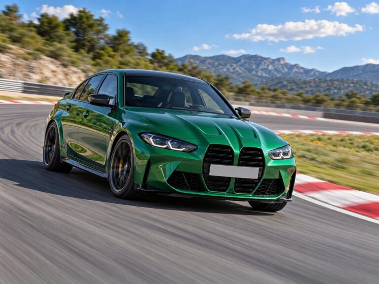 Fondos de pantalla bmw m3 verde circuito