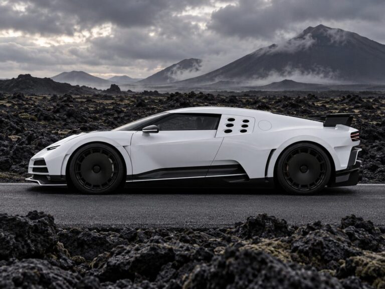 Fondos de pantalla bugatti centodieci paisaje volcanico