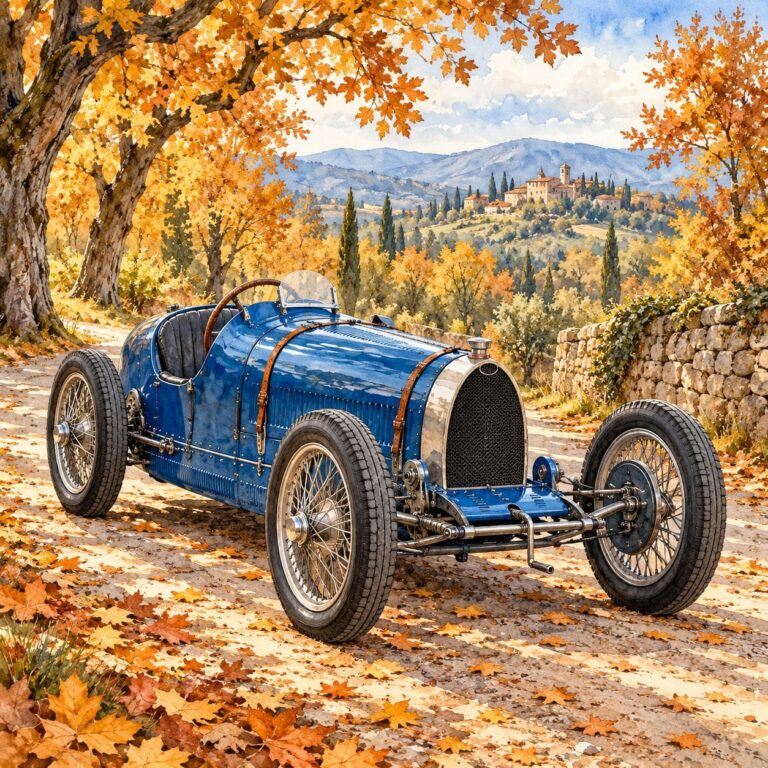 Fondos de pantalla bugatti clasico acuarela otonal