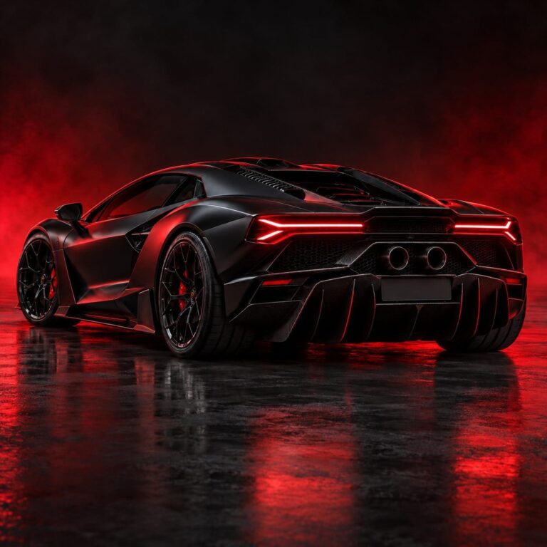 Fondos de pantalla carros deportivos negro estudio
